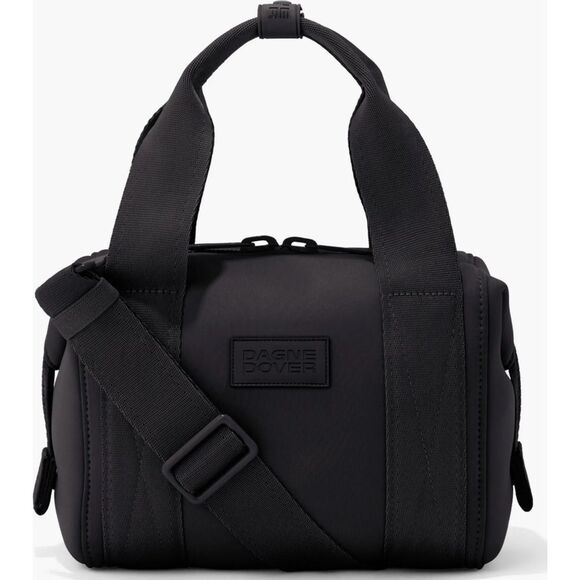 DAGNE DOVER Landon Extra Small Neoprene Carryall Duffle Bag Black - Picture 1 of 14